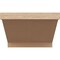 Ekena Millwork 6in. W x 4in. H x 36in. L Burlington Woodgrain TimberThane Rafter Tail, Primed Tan RFTUR06X04X36BURRCPR - alternate 6